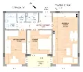 Снимка 3 — Тристаен апартамент в София, Карпузица
