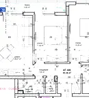 Тристаен апартамент с две бани и тераса в Красна поляна 2, София