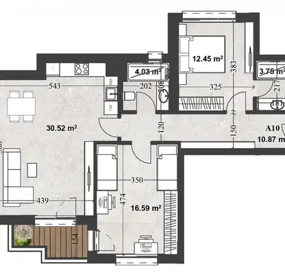 Photo 3 — 3-bedroom apartment in Sofiya, Krystova Vada
