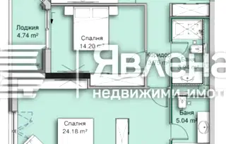 Тристаен апартамент в София, Кръстова вада