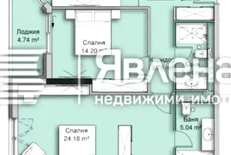 Тристаен апартамент в София, Кръстова вада