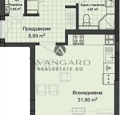 Photo 3 — 3-bedroom apartment in Plovdiv, Kyrshiyaka