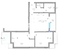 Снимка 3 — Тристаен апартамент с функционално разпределение в Кючук Париж, Пловдив