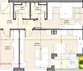 Снимка 2 — Тристаен апартамент с висока светла височина в Левски Г, София