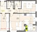 Снимка 2 — Тристаен апартамент с висока светла височина в Левски Г, София
