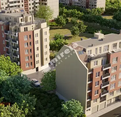 Снимка 2 — Тристаен тухлен апартамент с балкон в Левски В, София