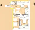 Снимка 4 — Тристаен апартамент с югоизточно изложение в Люлин 8, София