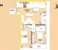 Снимка 4 — Тристаен апартамент с югоизточно изложение в Люлин 8, София