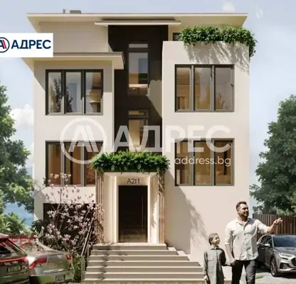 Снимка 2 — Тристаен апартамент с морска панорама в м-т Акчелар, Варна