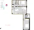 Снимка 4 — Тристаен апартамент с климатизация в Малинова долина, София