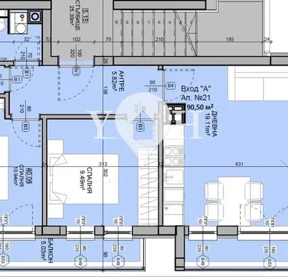 Photo 3 — 3-bedroom apartment in Sofiya, Manastirski Livadi