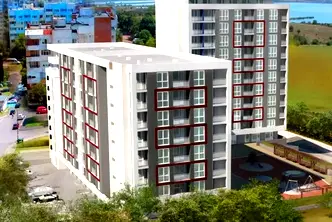 Светъл 3-стаен апартамент с панорамна гледка в Меден рудник, Бургас