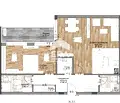 Снимка 2 — Тристаен апартамент с просторна всекидневна в Младост 4, София