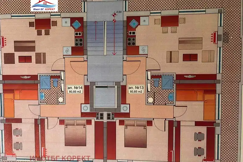 3-bedroom apartment in Sofiya, Nadejda 3