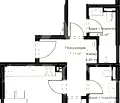 Снимка 2 — Тристаен апартамент с югозападно изложение в Остромила, Пловдив