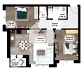 Снимка 3 — Тристаен апартамент с просторна дневна в Остромила, Пловдив
