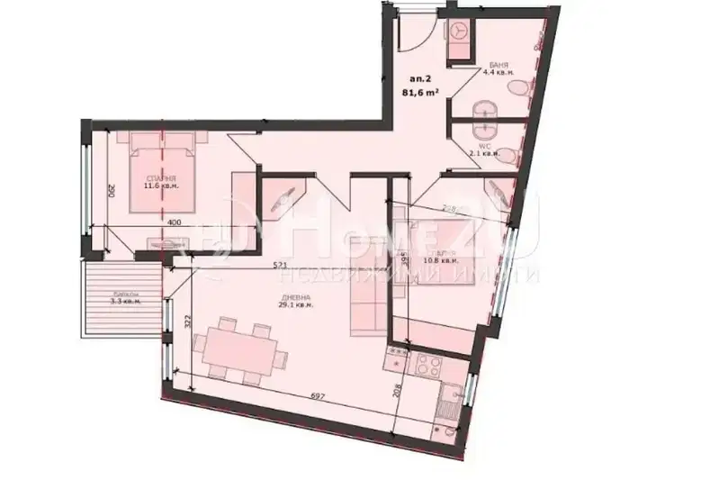 3-bedroom apartment in Varna, Pogrebi