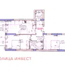 Тристаен апартамент в Русе, Широк център