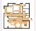 Снимка 3 — Просторен 3-стаен апартамент с югозападно изложение в Симеоново, София