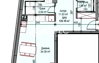 Просторен тристаен апартамент с две тераси в Сухата река, София