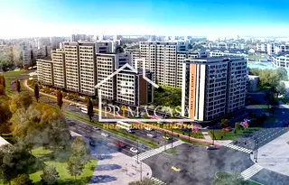 Тристаен апартамент с панорамна гледка в Тракия, Пловдив