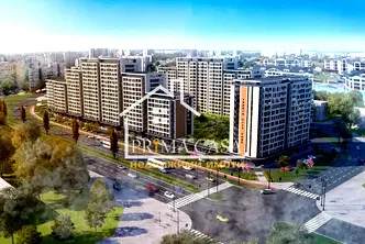 Тристаен апартамент с панорамна гледка в Тракия, Пловдив