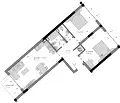Снимка 3 — Тристаен апартамент с тераса във Варна, Владислав Варненчик