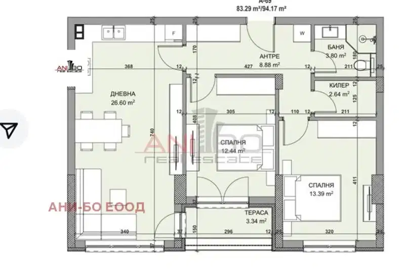 3-bedroom apartment in Varna, Vladislav Varnenchik 2