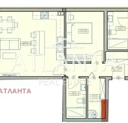 Снимка 4 — Тристаен апартамент с две тераси в кв. Възраждане 1, Варна