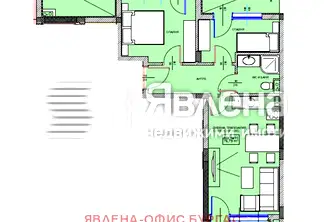 Тристаен апартамент в Бургас, Поморие