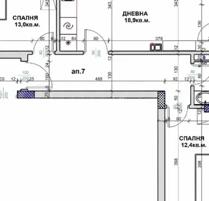Снимка 2 — Тристаен апартамент в Бургас, Созопол
