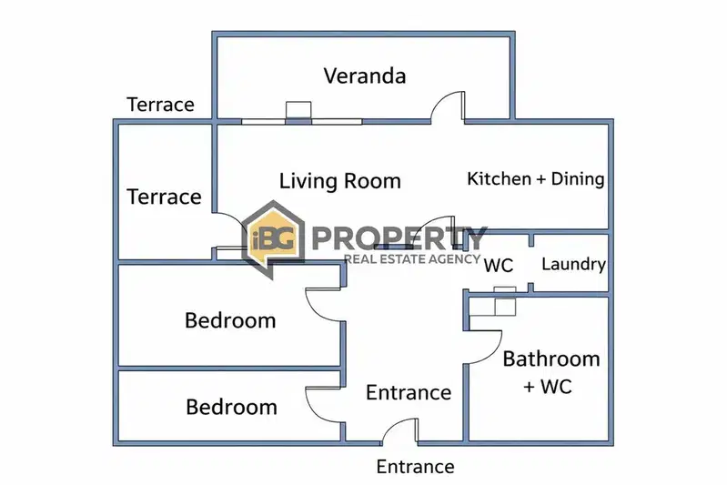 3-bedroom apartment in Oblast Varna, Byala