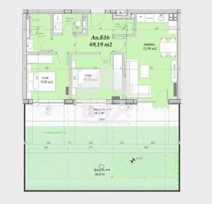 Photo 4 — 3-bedroom apartment in Bankya
