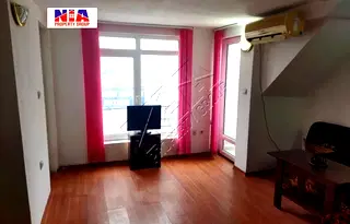 Студио апартамент в Център Бургас с две тераси