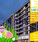 Тристаен апартамент в строеж с фитнес и спа в Бургас, Център
