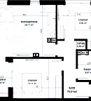 Тристаен апартамент в Бургас, Хоризонт, ново строителство