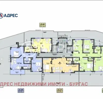 Снимка 4 — Многостаен апартамент с 3 спални в кв. Хоризонт, Бургас, с тераса