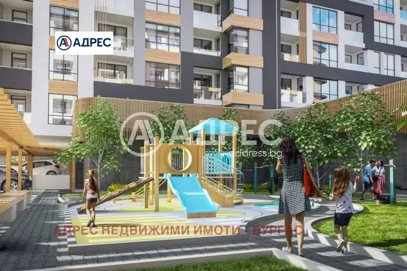 Многостаен апартамент с 3 спални в кв. Хоризонт, Бургас, с тераса