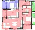 Снимка 4 — Тристаен апартамент в Изгрев, Бургас с високи тавани и асансьор