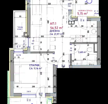 Снимка 4 — апартамент в Бургас, Крайморие