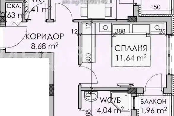 3-bedroom apartment in Burgas, Madika