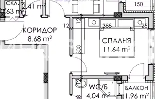 Тристаен апартамент с две тераси в Мадика, Бургас