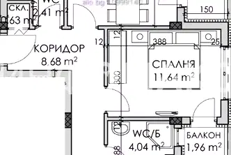 Тристаен апартамент с две тераси в Мадика, Бургас