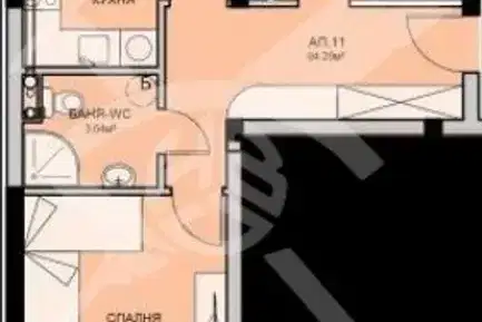 3-bedroom apartment in Burgas, Meden Rudnik - Zona A