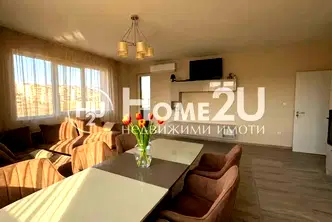 Тристаен апартамент с две тераси в Меден рудник, Бургас