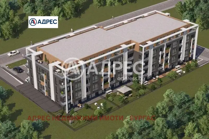 Тристаен апартамент с две тераси в Сарафово, Бургас