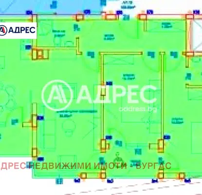Снимка 4 — Апартамент 3-стаен в Славейков, Бургас с асансьор