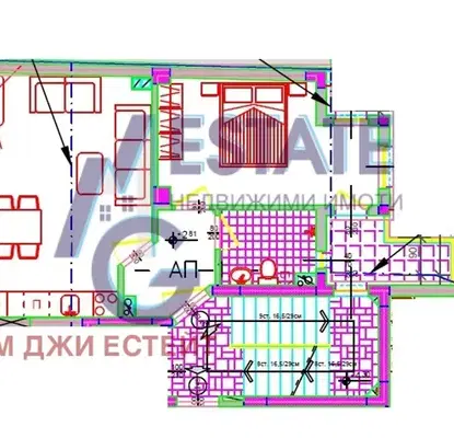 Снимка 2 — Двустаен апартамент с тераса в кв. Възраждане, Бургас