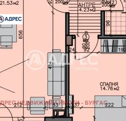 Снимка 3 — Двустаен апартамент с тераса в Зорница, Бургас, ново строителство