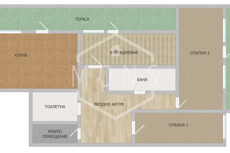 4-bedroom apartment in Oblast Veliko Tyrnovo, Gorna Oryahovica